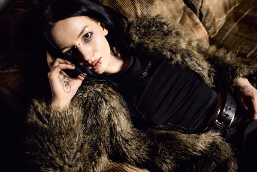 Photo fur vest